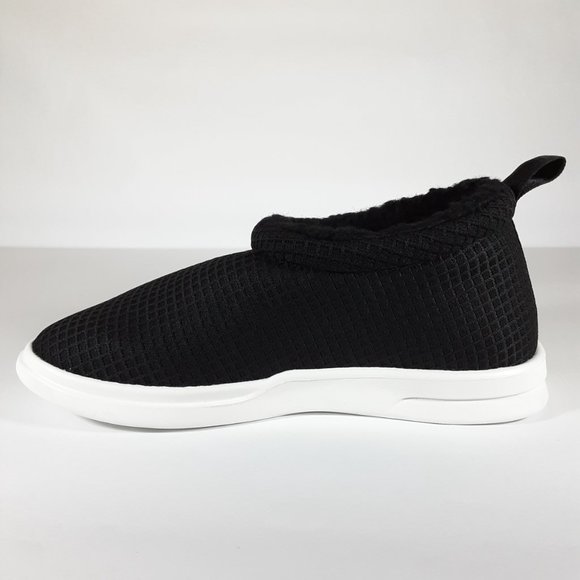 LUSSO CLOUD GURU SHERP MEN'S SHOES SIZE 11 IN JET BLACK WAFFLE / LILY WHITE BNIB - Picture 12 of 16